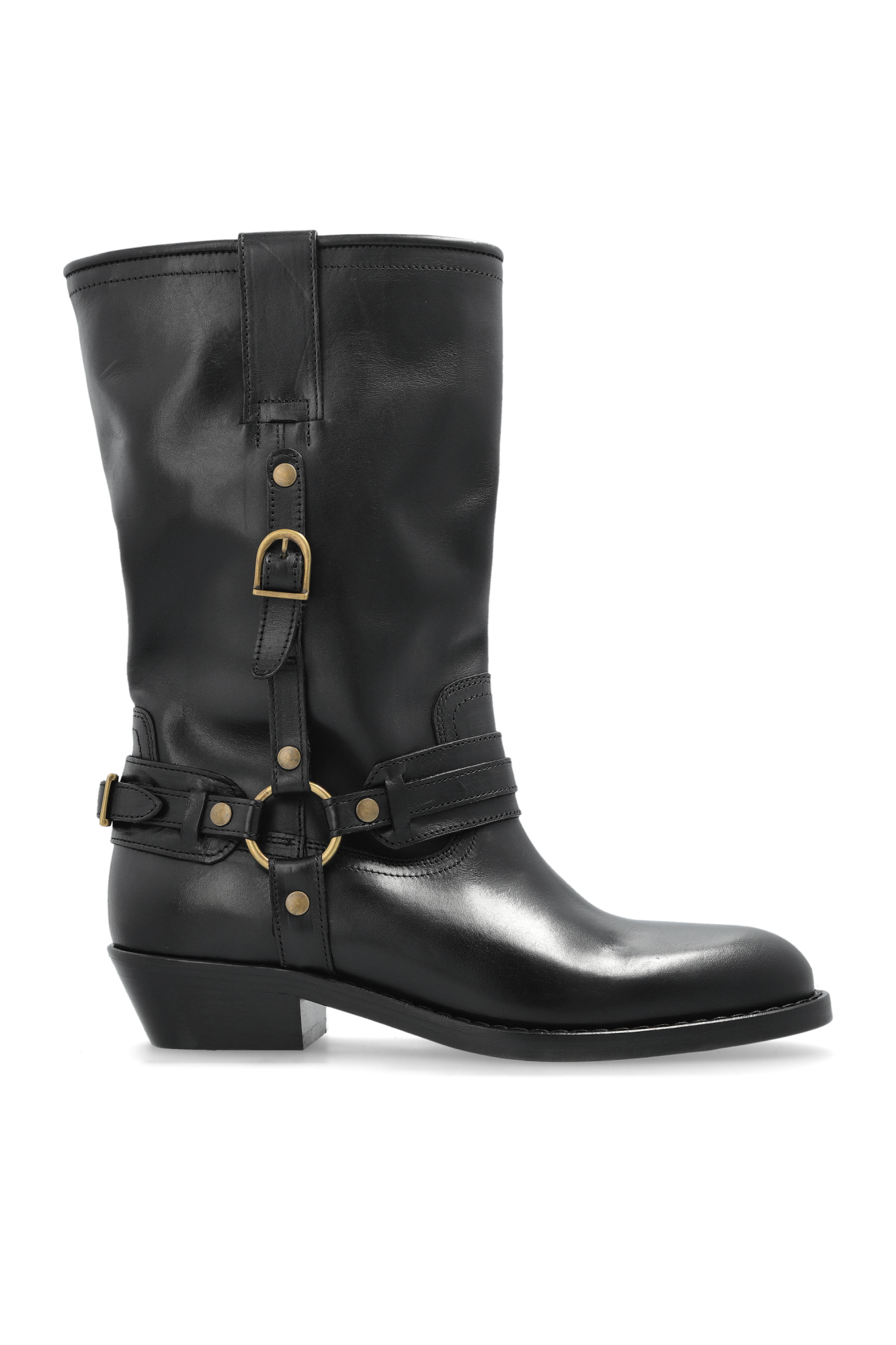 Isabel Marant Leather ankle boots Heiko | Women's Shoes | Vitkac